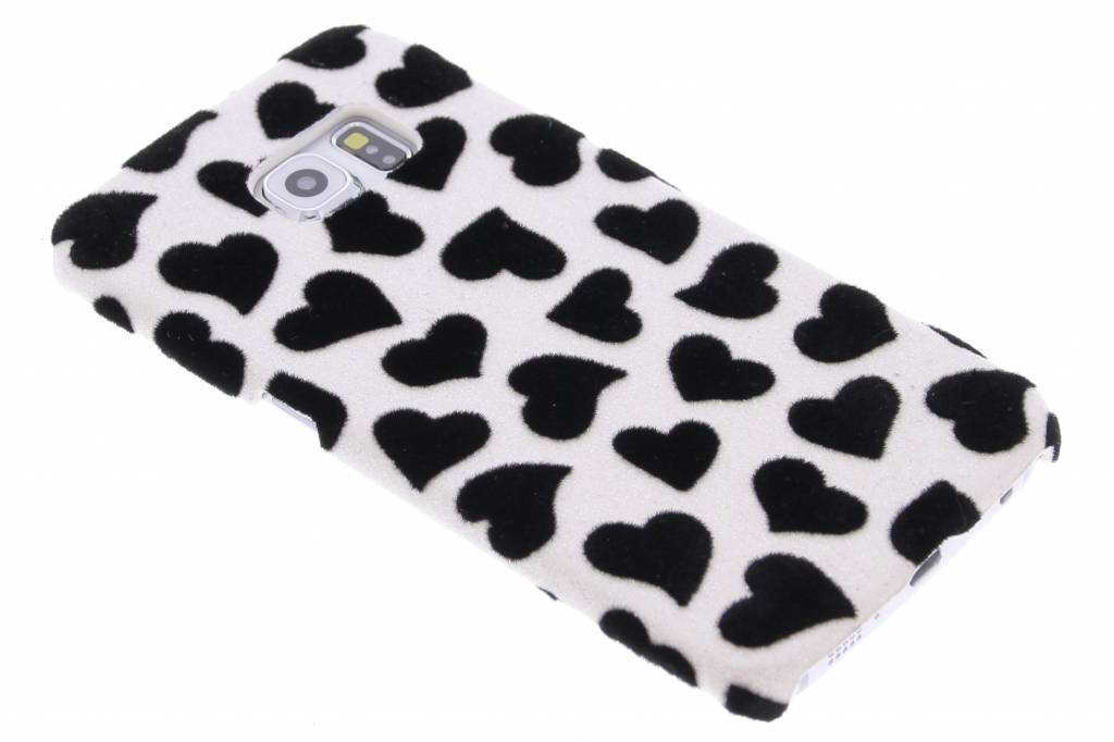 Image of Hartjes flock hardcase hoesje voor de Samsung Galaxy S6 Edge