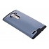 Donkerblauw brushed aluminium hardcase hoesje voor de LG G4 Donkerblauw brushed aluminium hardcase hoesje voor de LG G4