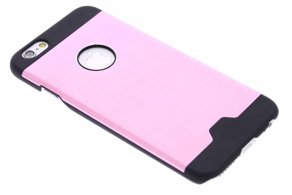 Image of Roze brushed aluminium hardcase hoesje voor de iPhone 6 / 6s