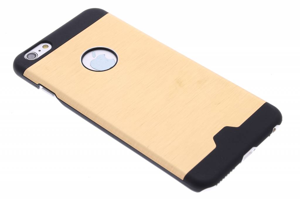 Image of Goud brushed aluminium hardcase hoesje voor de iPhone 6(s) Plus