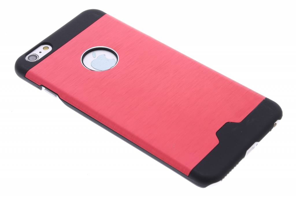 Image of Rood brushed aluminium hardcase hoesje voor de iPhone 6(s) Plus