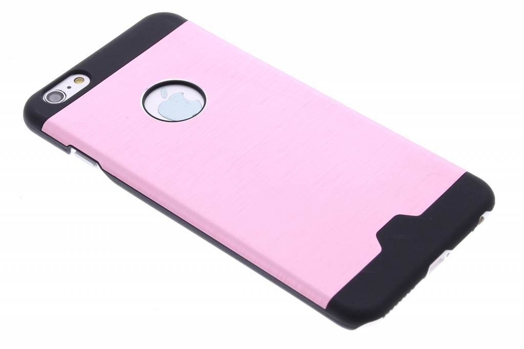 Image of Roze brushed aluminium hardcase hoesje voor de iPhone 6(s) Plus