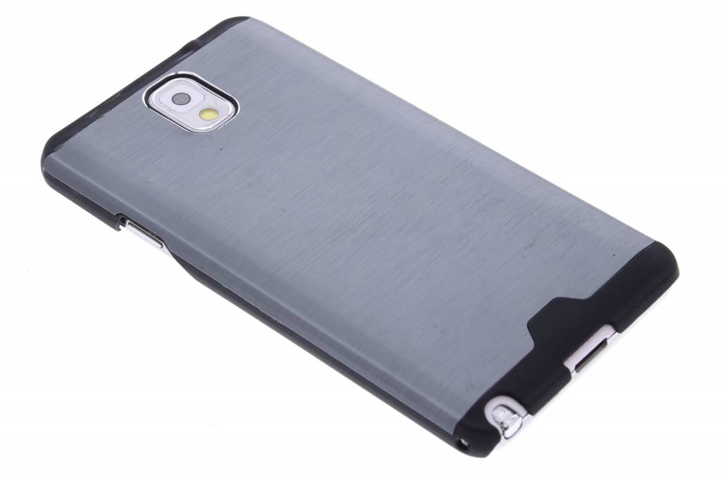 Image of Donkerblauw brushed aluminium hardcase hoesje voor de Samsung Galaxy Note 3