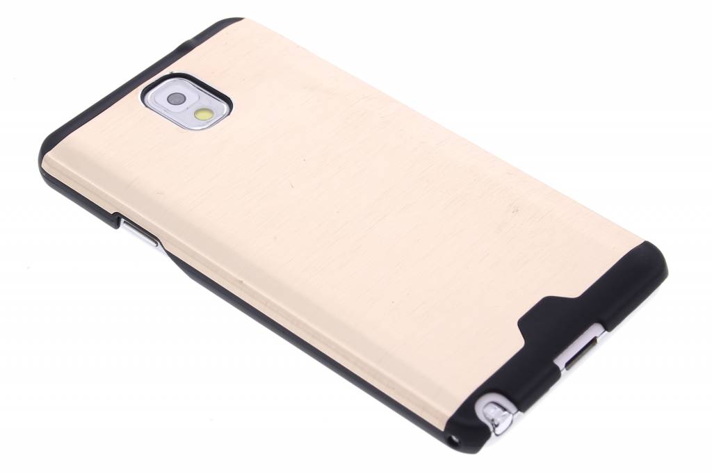 Image of Goud brushed aluminium hardcase hoesje voor de Samsung Galaxy Note 3