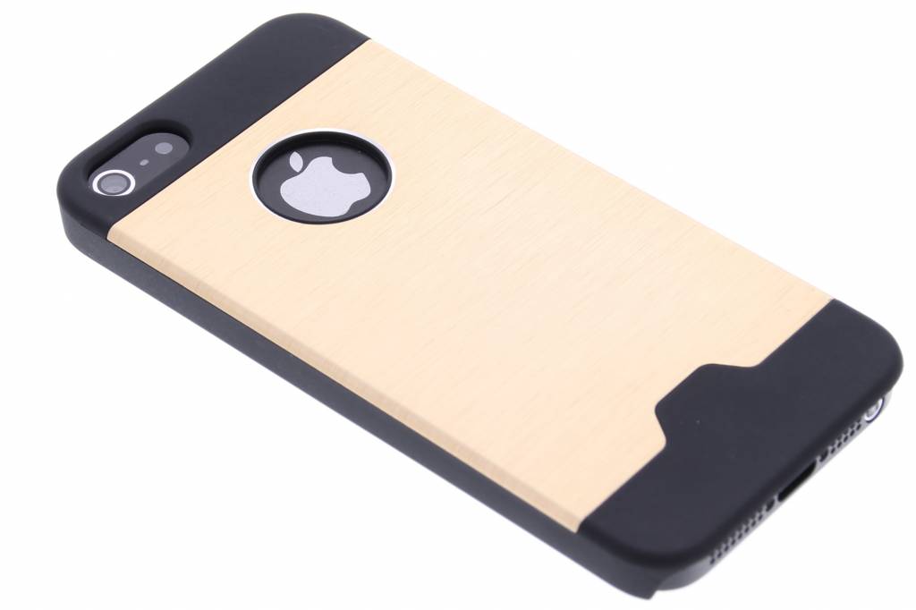 Image of Goud brushed aluminium hardcase hoesje voor de iPhone 5 / 5s / SE