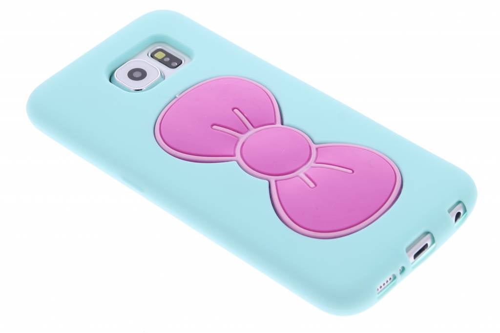 Image of Mintgroen click strik TPU siliconen hoesje voor de Samsung Galaxy S6