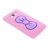 Poederroze click strik TPU siliconen hoesje voor de Samsung Galaxy A7 Poederroze click strik TPU siliconen hoesje voor de Samsung Galaxy A7