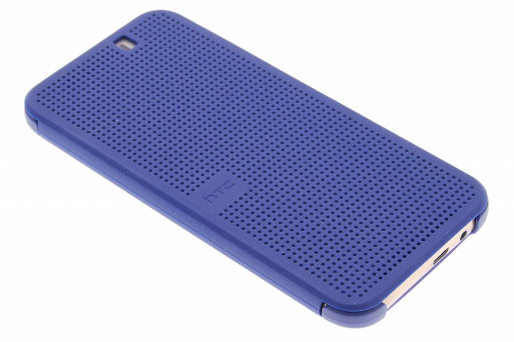 Image of Dot View Case voor de HTC One M9 - donkerblauw