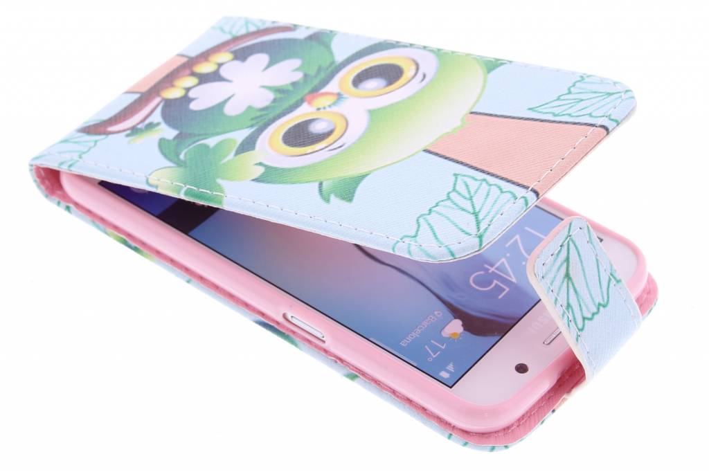 Image of Uil design TPU flipcase voor de Samsung Galaxy S6