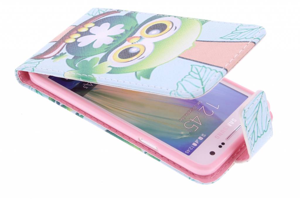 Image of Uil design TPU flipcase voor de Samsung Galaxy A5