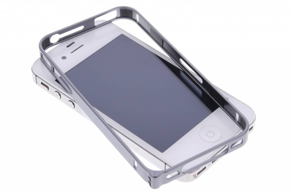 Image of Grijze metalen bumper voor de iPhone 4 / 4s