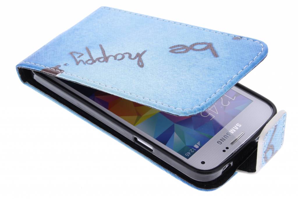 Image of Be free design TPU flipcase voor de Samsung Galaxy S5 Mini