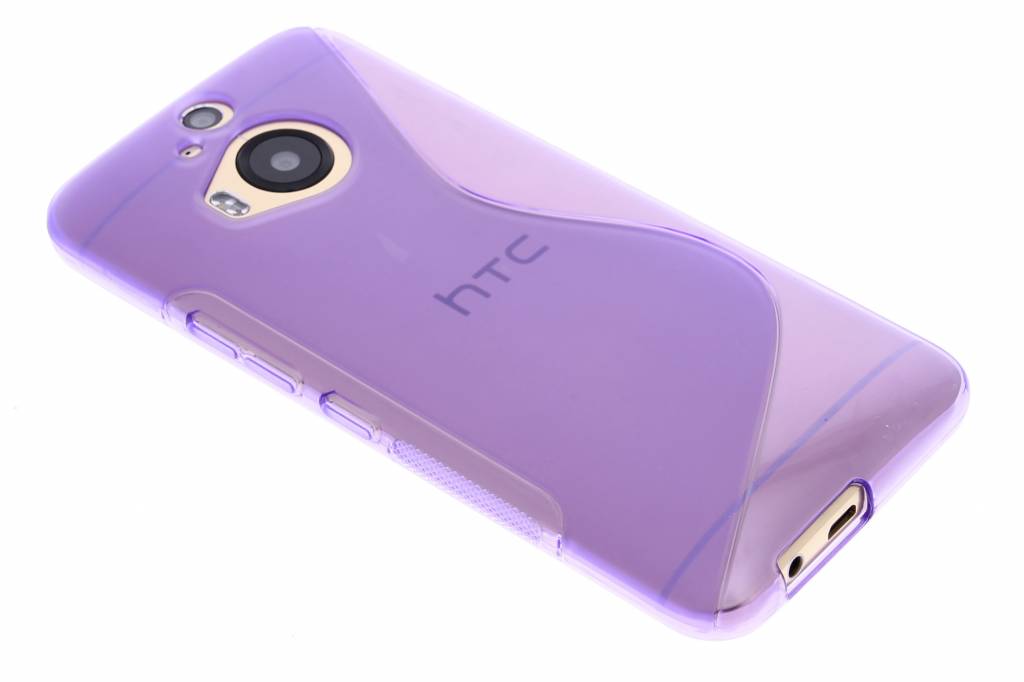 Image of Paars S-line TPU hoesje voor de HTC One M9 Plus