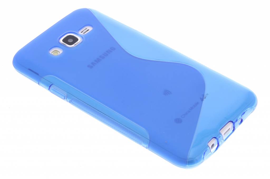 Image of Blauw S-line TPU hoesje voor de Samsung Galaxy J7