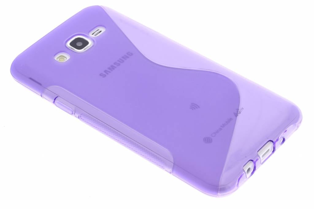 Image of Paars S-line TPU hoesje voor de Samsung Galaxy J7