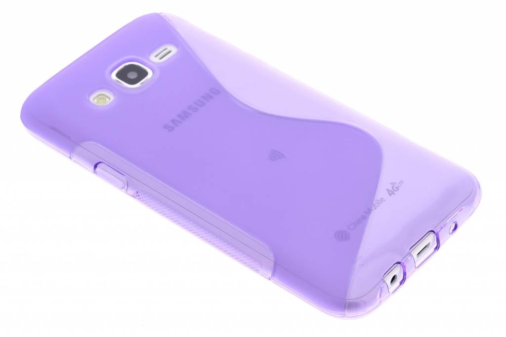 Image of Paars S-line TPU hoesje voor de Samsung Galaxy J5