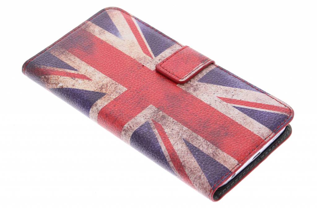 Image of Vintage Britse vlag booktype hoes voor de Samsung Galaxy S6 Edge