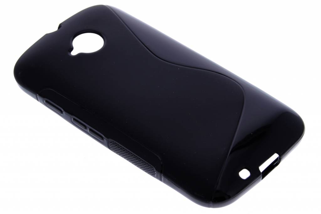 Image of Zwart S-line TPU hoesje voor de Motorola Moto E 2015