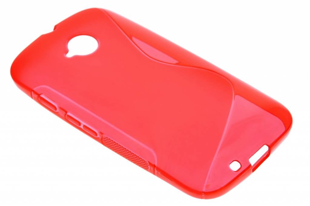 Image of Rood S-line TPU hoesje voor de Motorola Moto E 2015