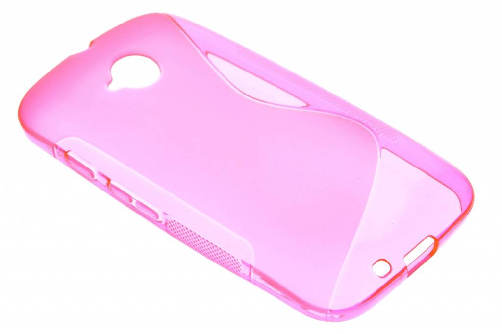 Image of Roze S-line TPU hoesje voor de Motorola Moto E 2015