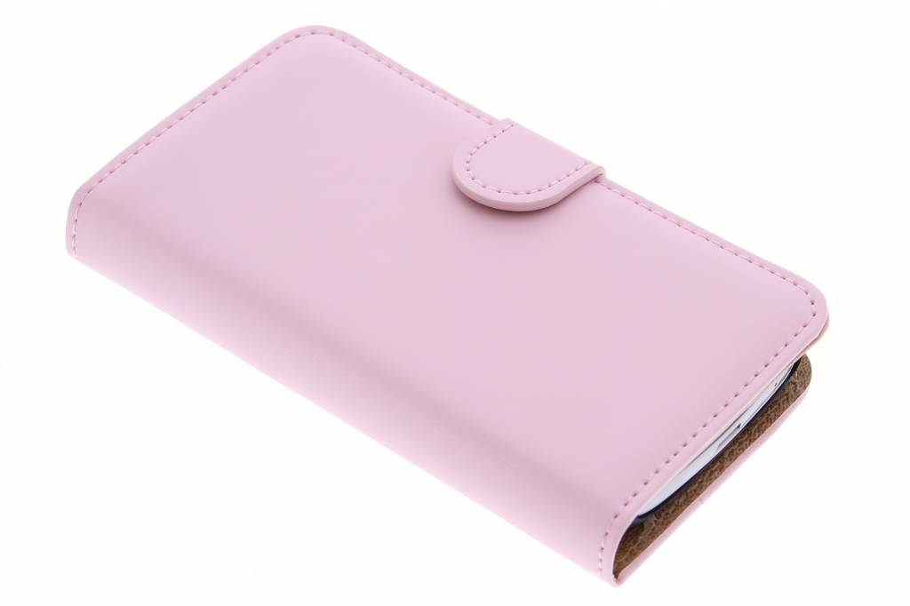 Image of Luxe Book Case voor de Samsung Galaxy S4 Mini - Poederroze
