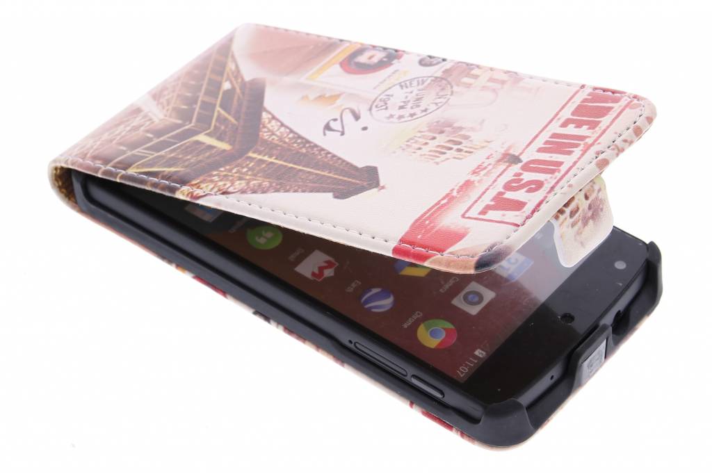 Image of Eiffeltoren design flipcase voor de LG Nexus 5