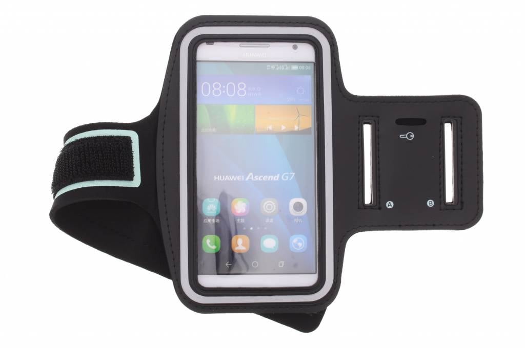 Image of Zwarte sportarmband voor de Huawei Ascend G7