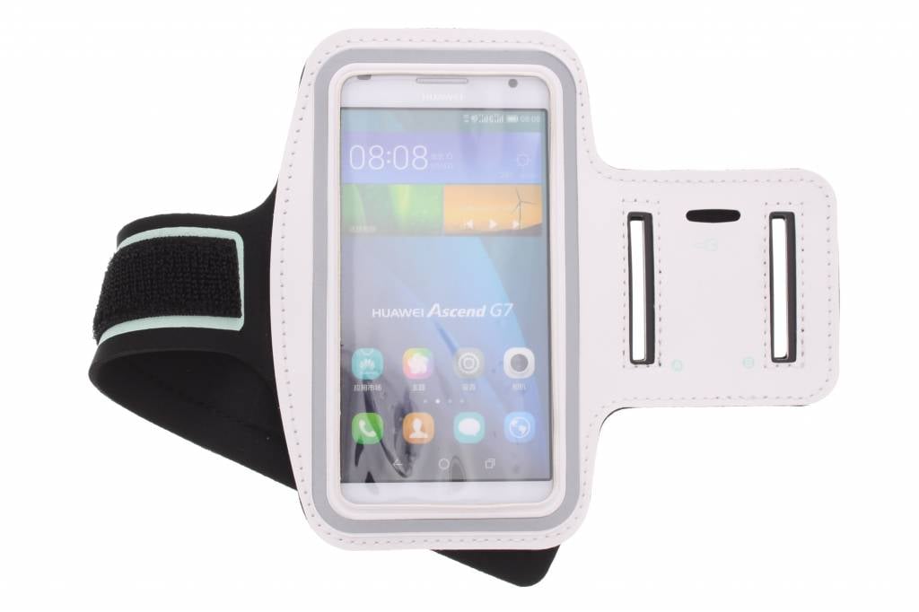 Image of Witte sportarmband voor de Huawei Ascend G7