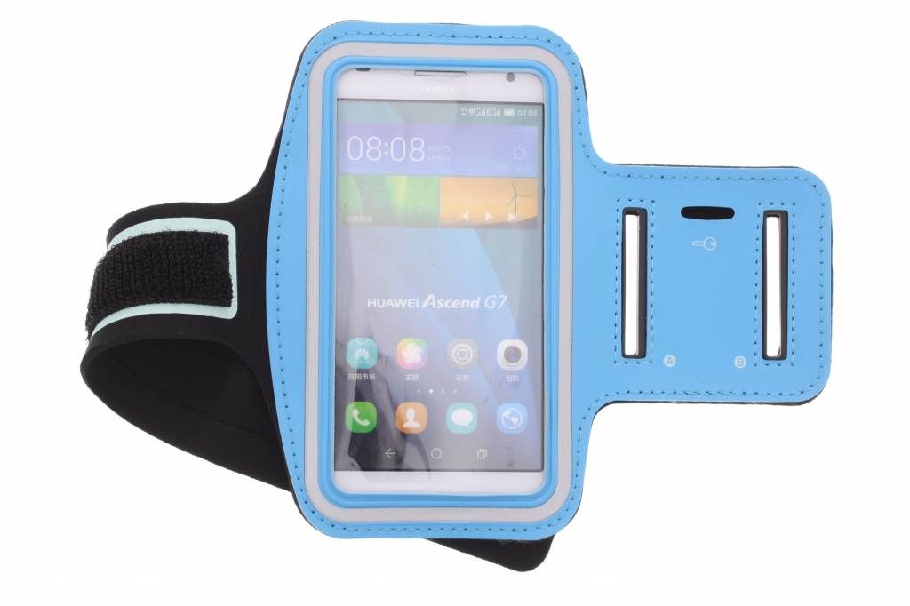 Image of Blauwe sportarmband voor de Huawei Ascend G7