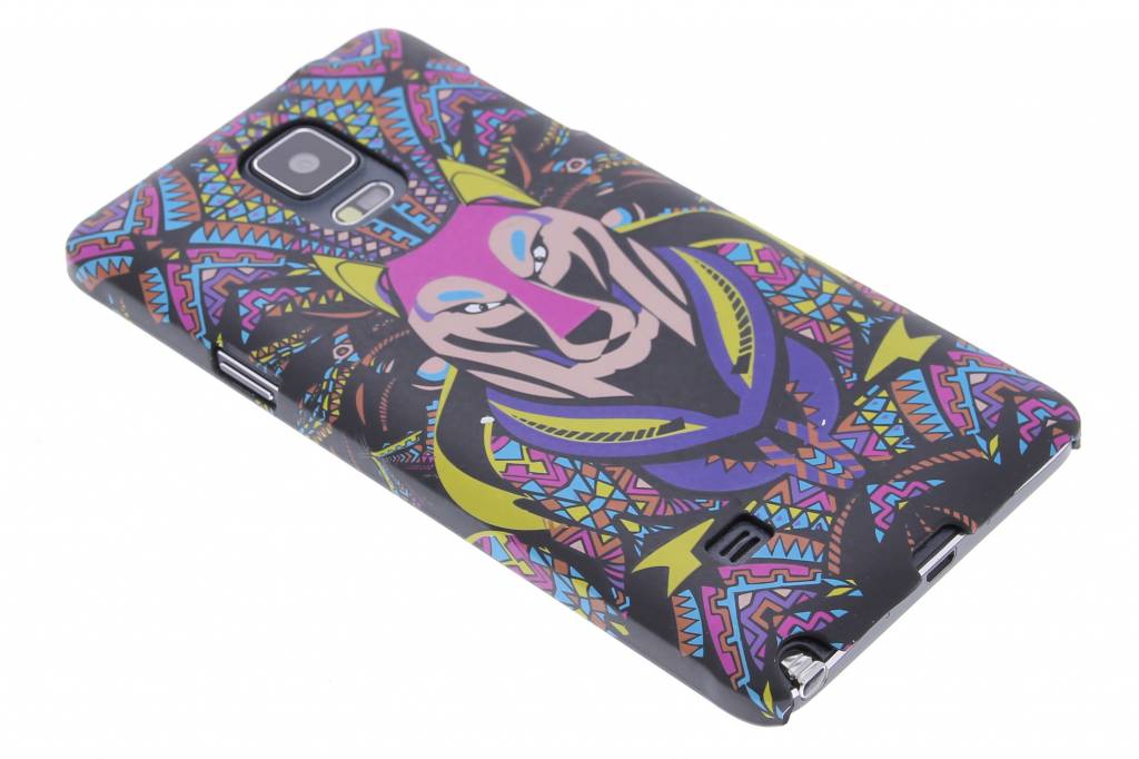 Image of Wolf aztec animal design hardcase hoesje voor de Samsung Galaxy Note 4