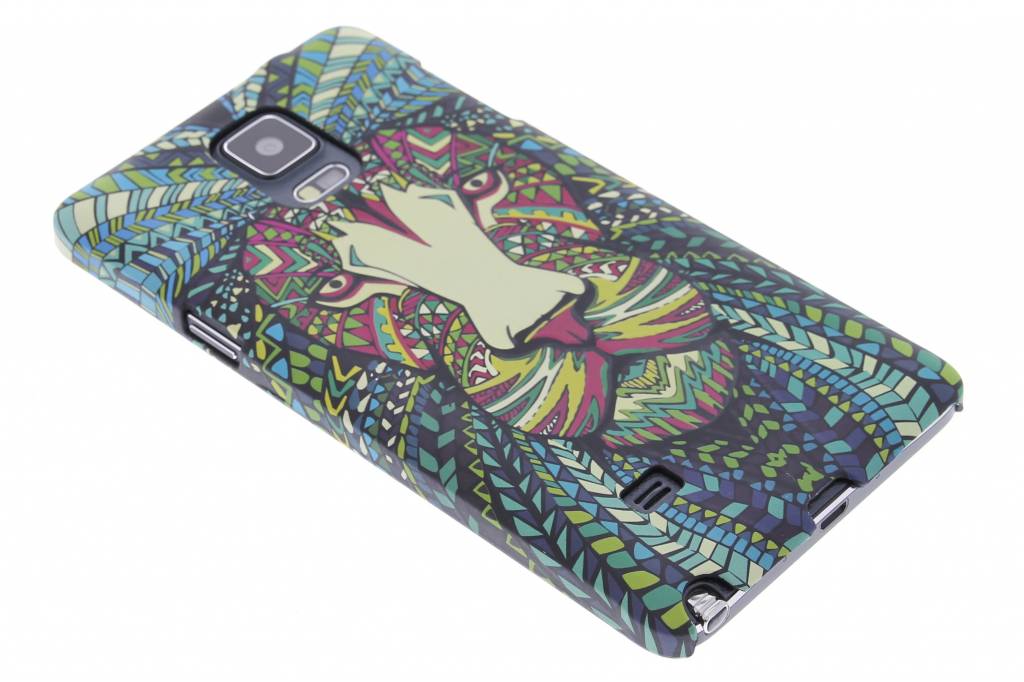 Image of Leeuw aztec design animal hardcase hoesje voor de Samsung Galaxy Note 4