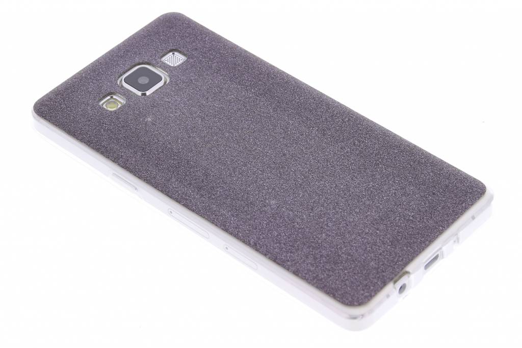 Image of Zwart glitter TPU siliconen hoesje voor de Samsung Galaxy A5