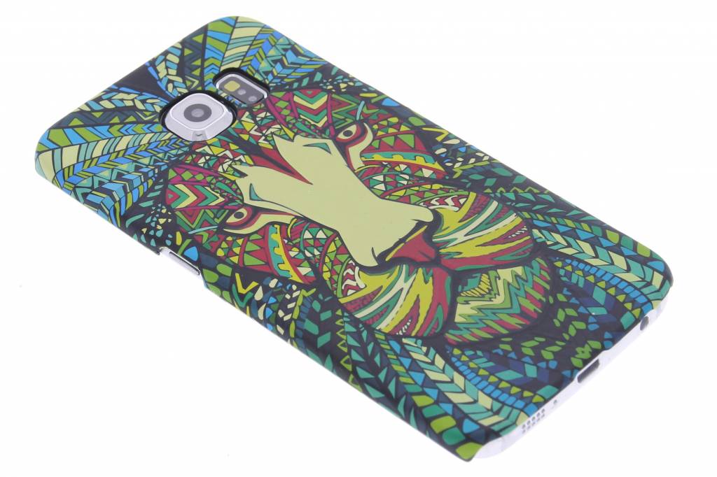 Image of Leeuw aztec animal design hardcase voor de Samsung Galaxy S6 Edge