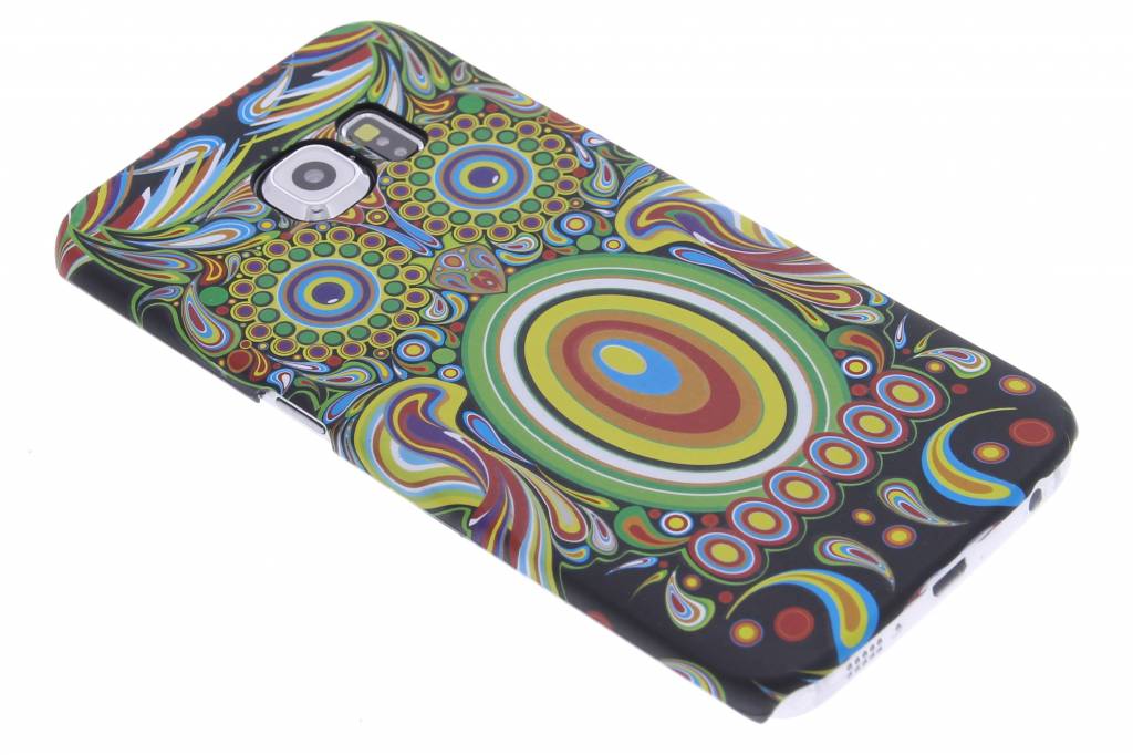 Image of Uil aztec animal design hardcase voor de Samsung Galaxy S6 Edge