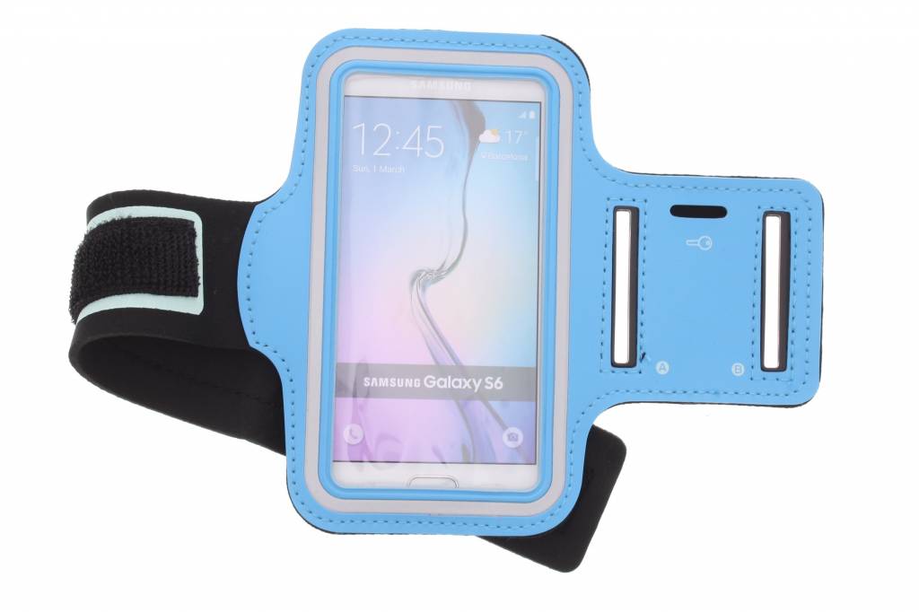 Image of Blauwe sportarmband voor de Samsung Galaxy S6