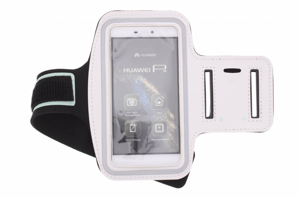 Image of Witte sportarmband voor de Huawei P8