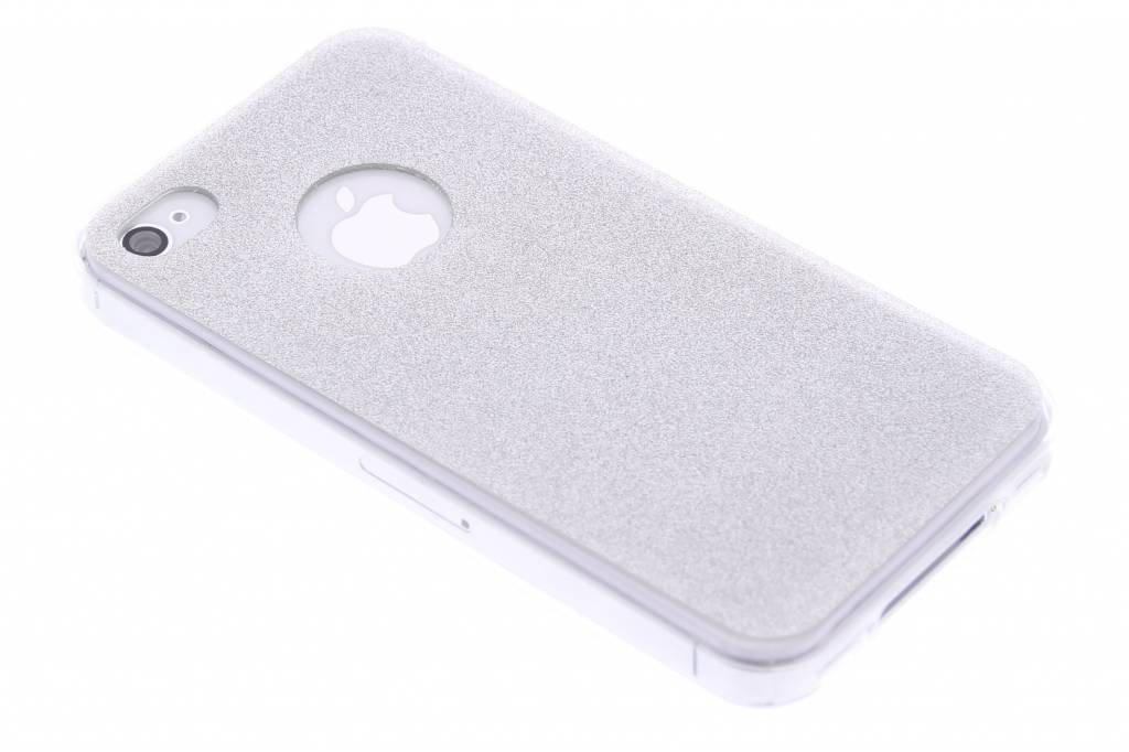 Image of Zilver glitter TPU siliconen hoesje voor de iPhone 4 / 4s