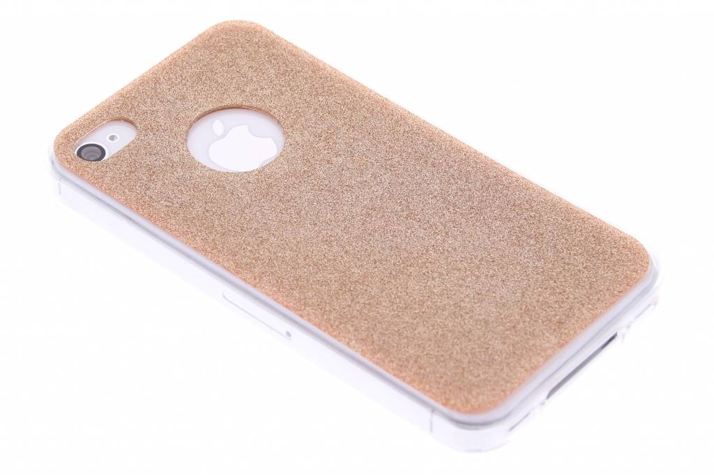 Image of Brons glitter TPU siliconen hoesje voor de iPhone 4 / 4s