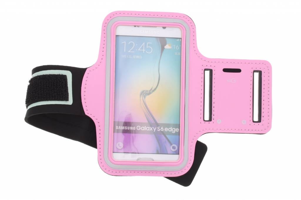 Image of Roze sportarmband voor de Samsung Galaxy S6 Edge