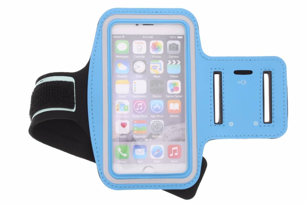 Image of Blauwe sportarmband voor de iPhone 6(s) Plus