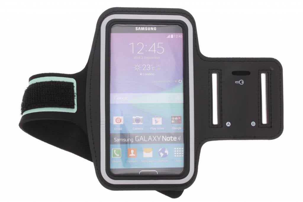 Image of Zwarte sportarmband voor de Samsung Galaxy Note 4