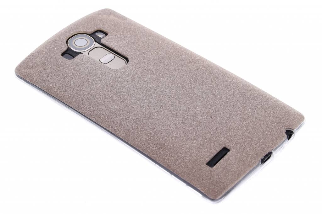 Image of Brons glitter TPU siliconen hoesje voor de LG G4