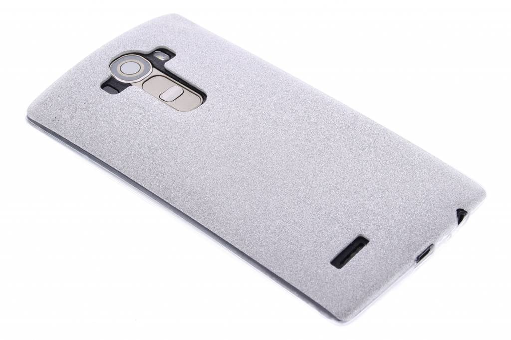 Image of Zilver glitter TPU siliconen hoesje voor de LG G4