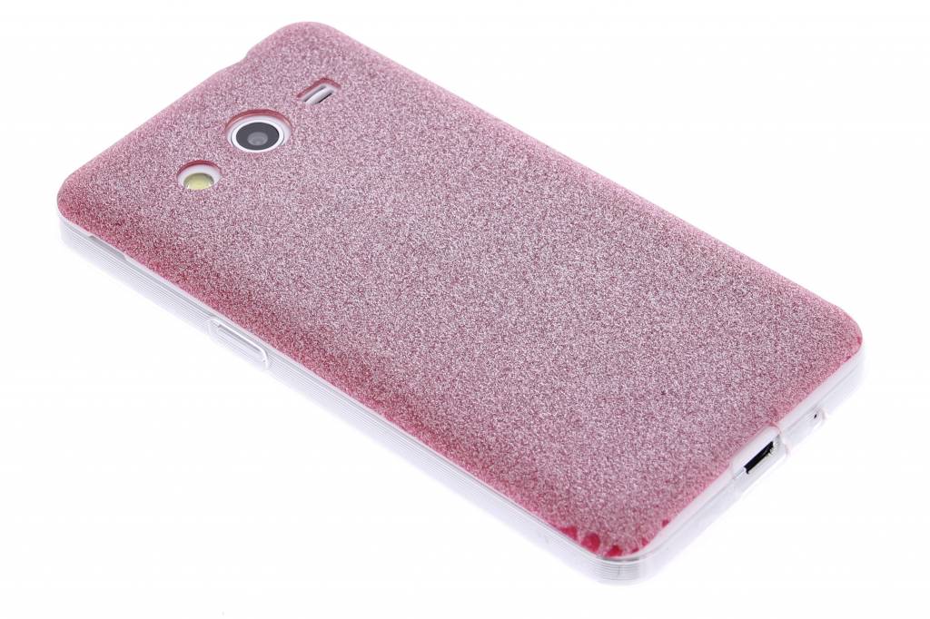 Image of Roze glitter TPU siliconen hoesje voor de Samsung Galaxy Core 2