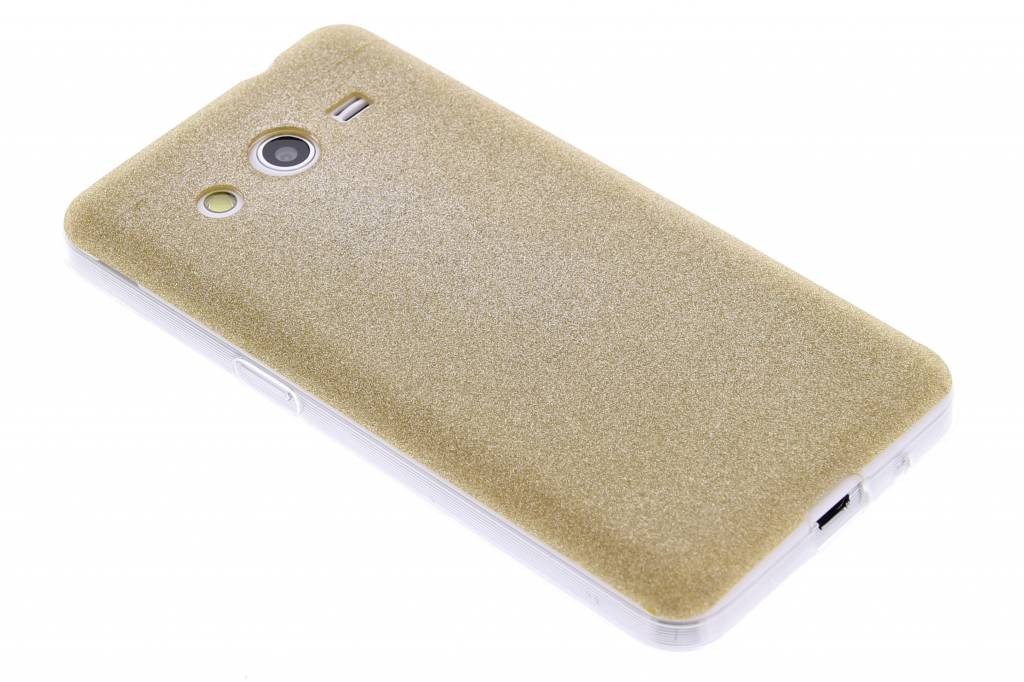 Image of Goud glitter TPU siliconen hoesje voor de Samsung Galaxy Core 2