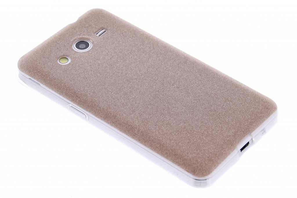 Image of Brons glitter TPU siliconen hoesje voor de Samsung Galaxy Core 2