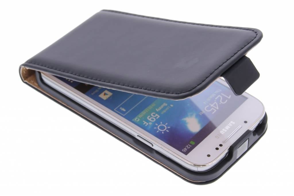 Image of Luxe Flipcase voor de Samsung Galaxy S4 Mini - Zwart
