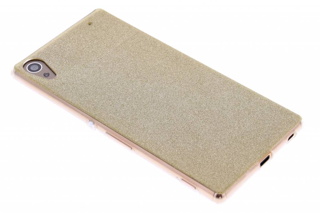 Image of Goud glitter TPU siliconen hoesje voor de Sony Xperia Z3 Plus