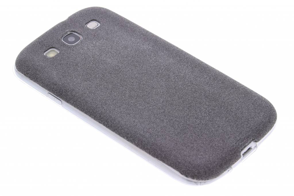 Image of Zwart glitter TPU siliconen hoesje voor de Samsung Galaxy S3 / Neo