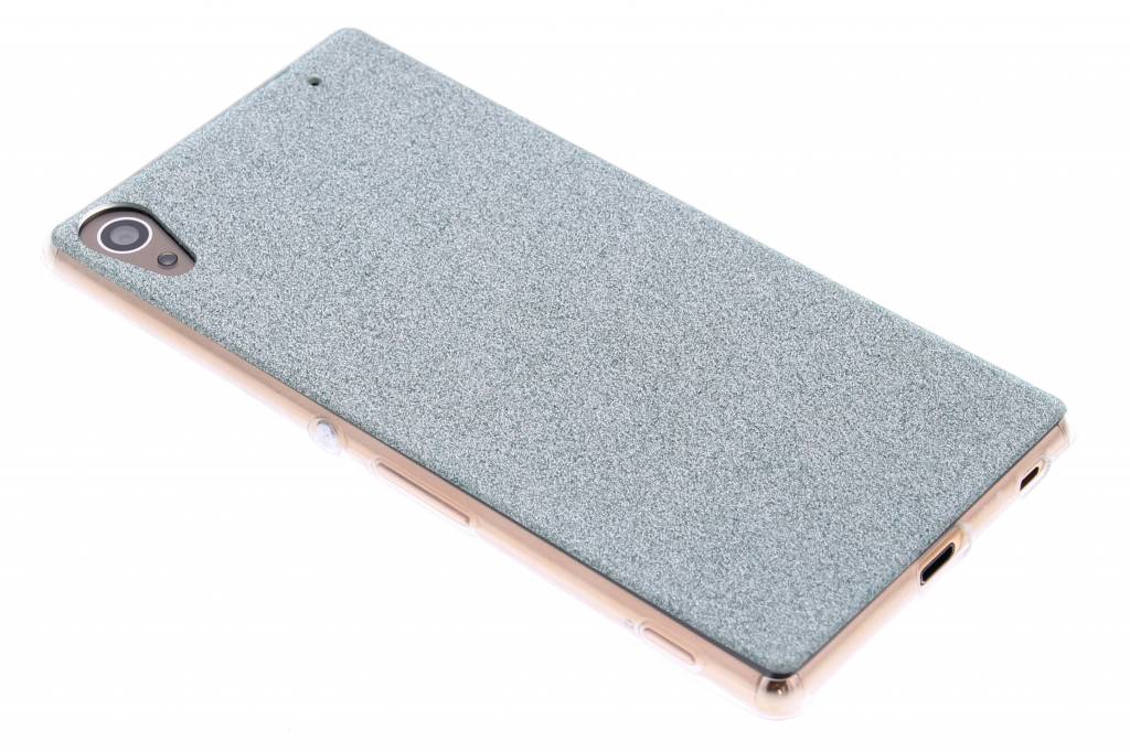 Image of Turquoise glitter TPU siliconen hoesje voor de Sony Xperia Z3 Plus